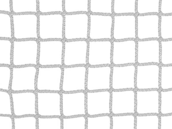 PET knotless netting on a white background