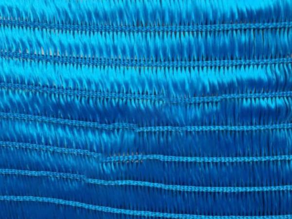 Blue PET windbreak net